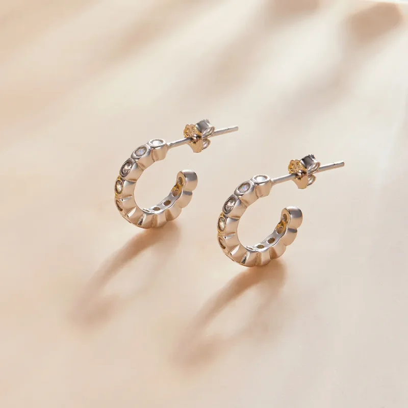 (image for) Pandora Style Personality Stud Earrings - SCE1175-A - View 2