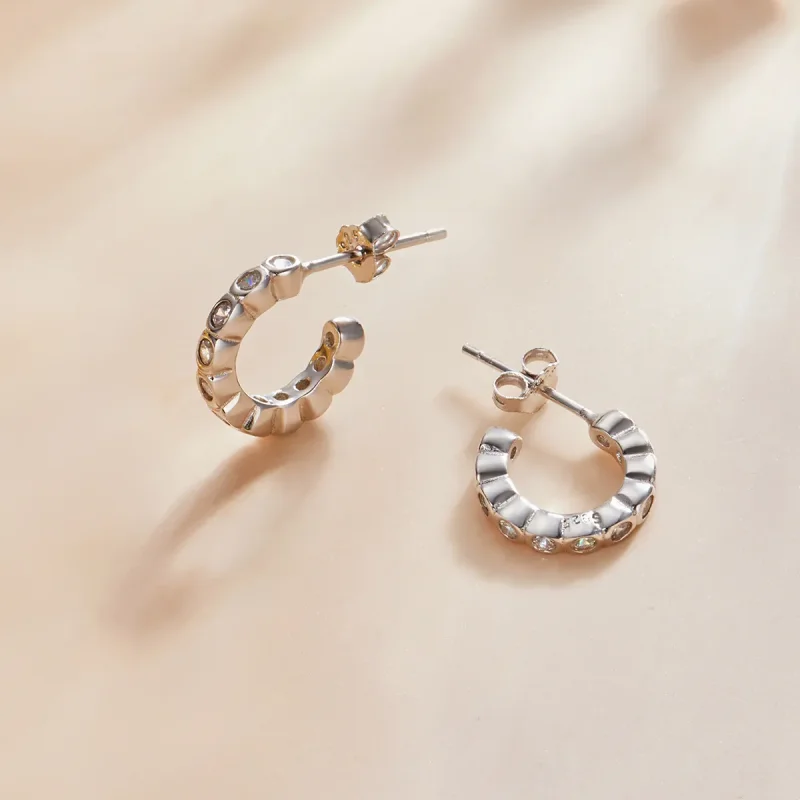 (image for) Pandora Style Personality Stud Earrings - SCE1175-A - View 3