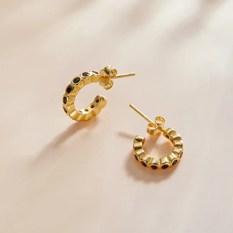 (image for) Pandora Style Personality Stud Earrings - SCE1175-B - View 2