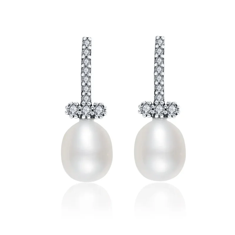 (image for) Pandora Style Quiet Light Stud Earrings - VSE100