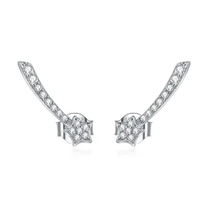 (image for) Pandora Style Shining Meteor Stud Earrings - BSE486