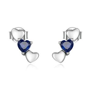 (image for) Pandora Style Simple Love Stud Earrings - SCE1348