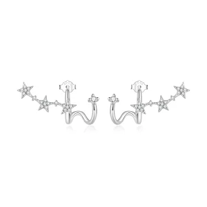 (image for) Pandora Style Star Stud Earrings - BSE700