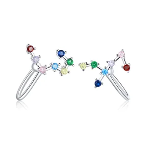 (image for) Pandora Style Star Track Stud Earrings - BSE457
