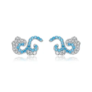 (image for) Pandora Style Summer Spray Stud Earrings - BSE121