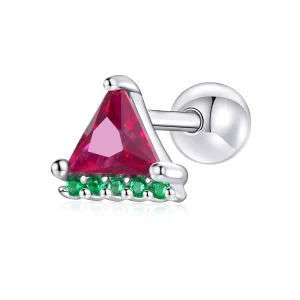 (image for) Pandora Style Summer Sweetheart - Watermelon Stud Earrings - BSE492