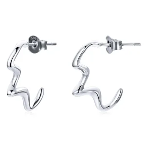 (image for) Pandora Style Summer Waves Stud Earrings - SCE1196