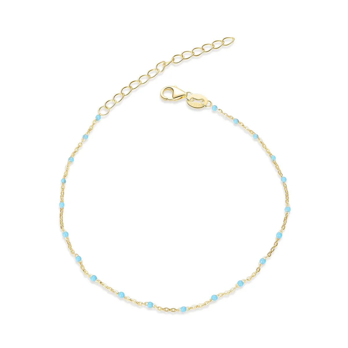 Pandora Style 18ct Gold Plated Bohmian bracelet - SCB212