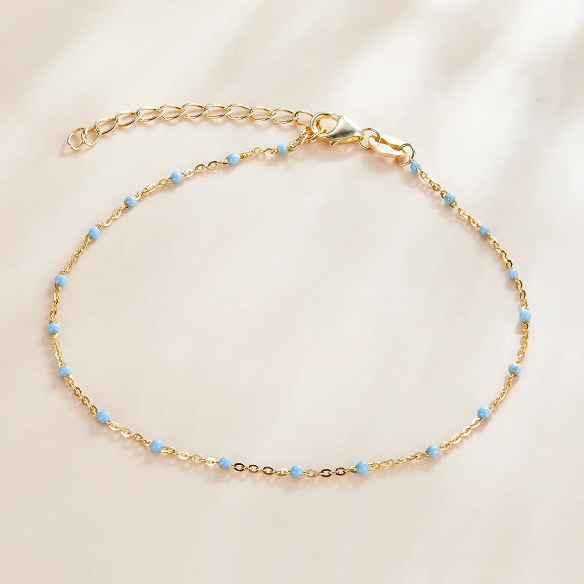 Pandora Style 18ct Gold Plated Bohmian bracelet - SCB212