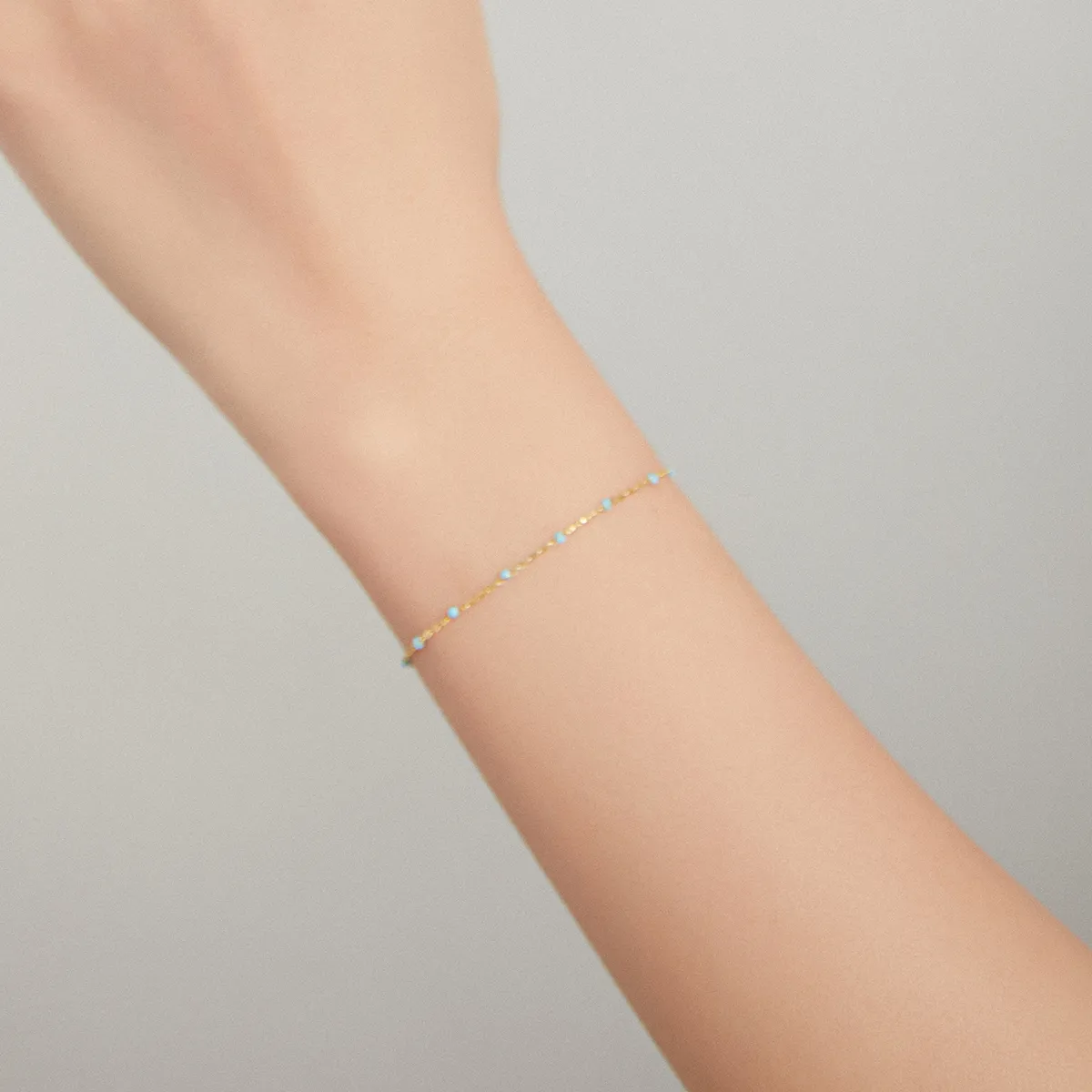 Pandora Style 18ct Gold Plated Bohmian bracelet - SCB212