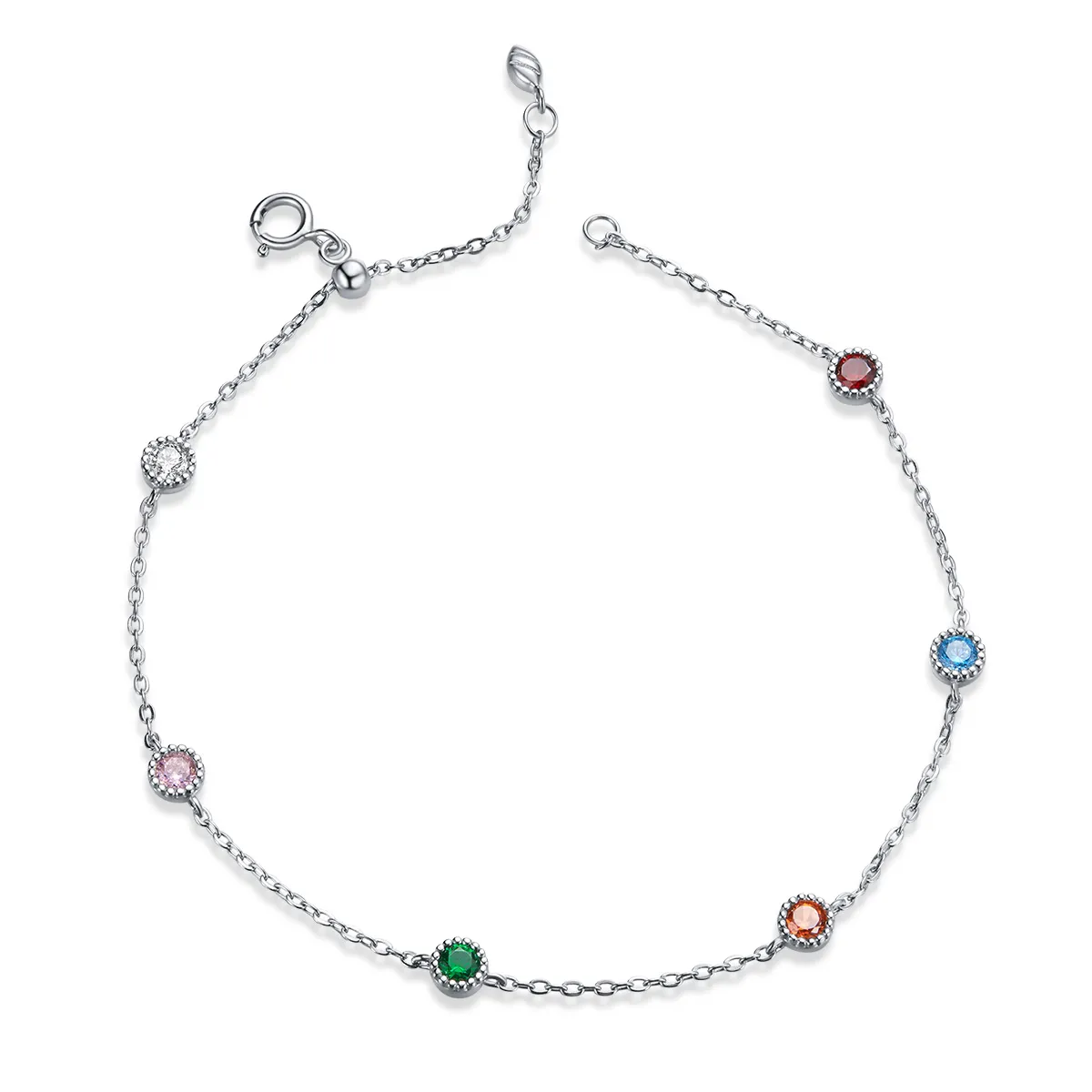 Pandora Style Silver Coloured Summer bracelet - SCB184