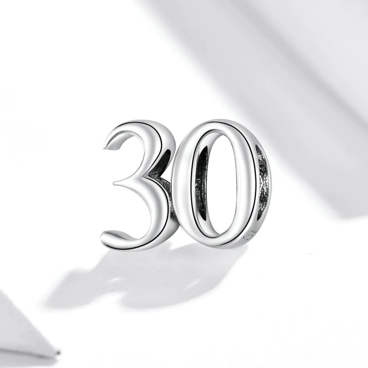 Pandora Style Silver 30Th Birthday Charm - SCC1622