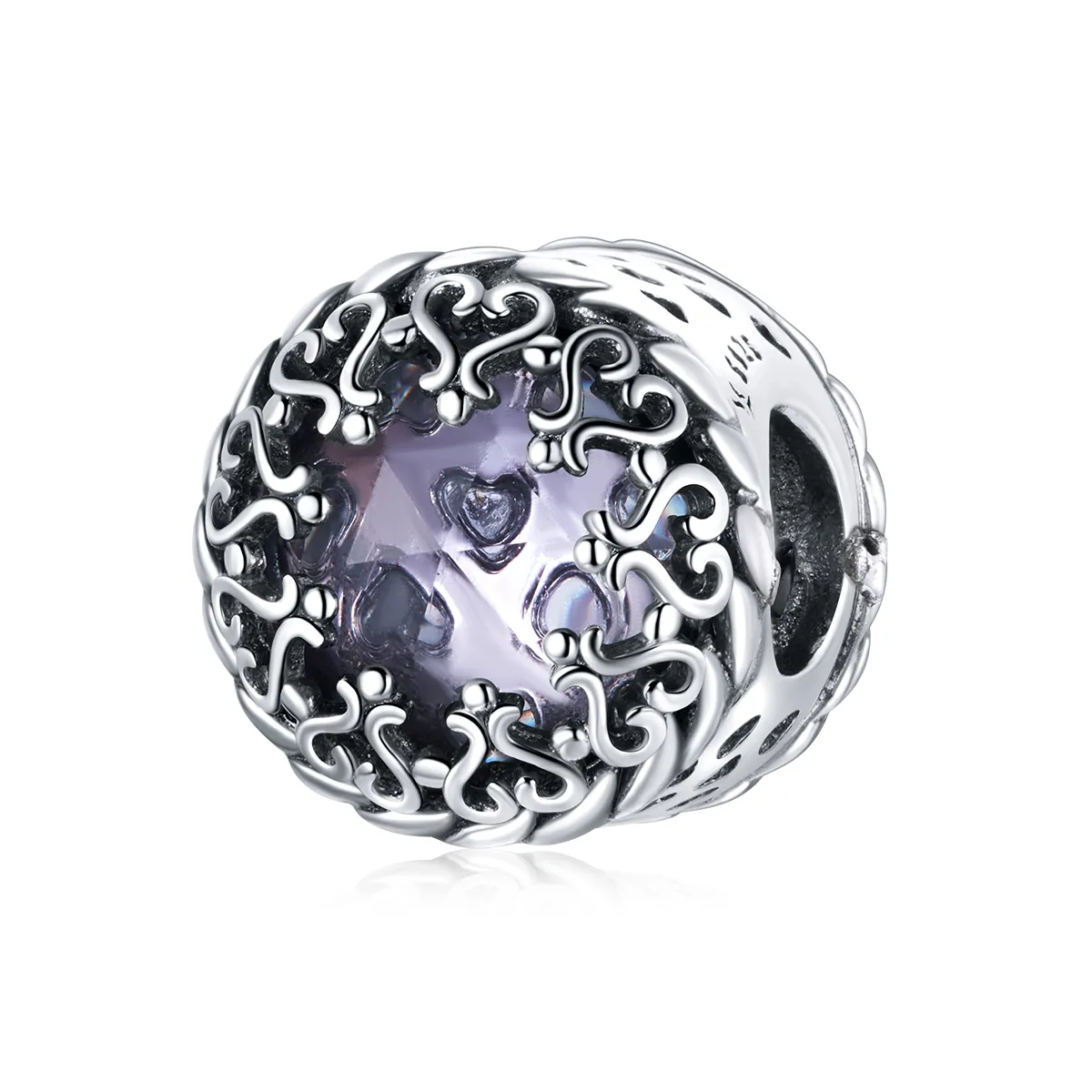 Pandora Style Silver Beauty Lasts Forever Charm - SCC1791