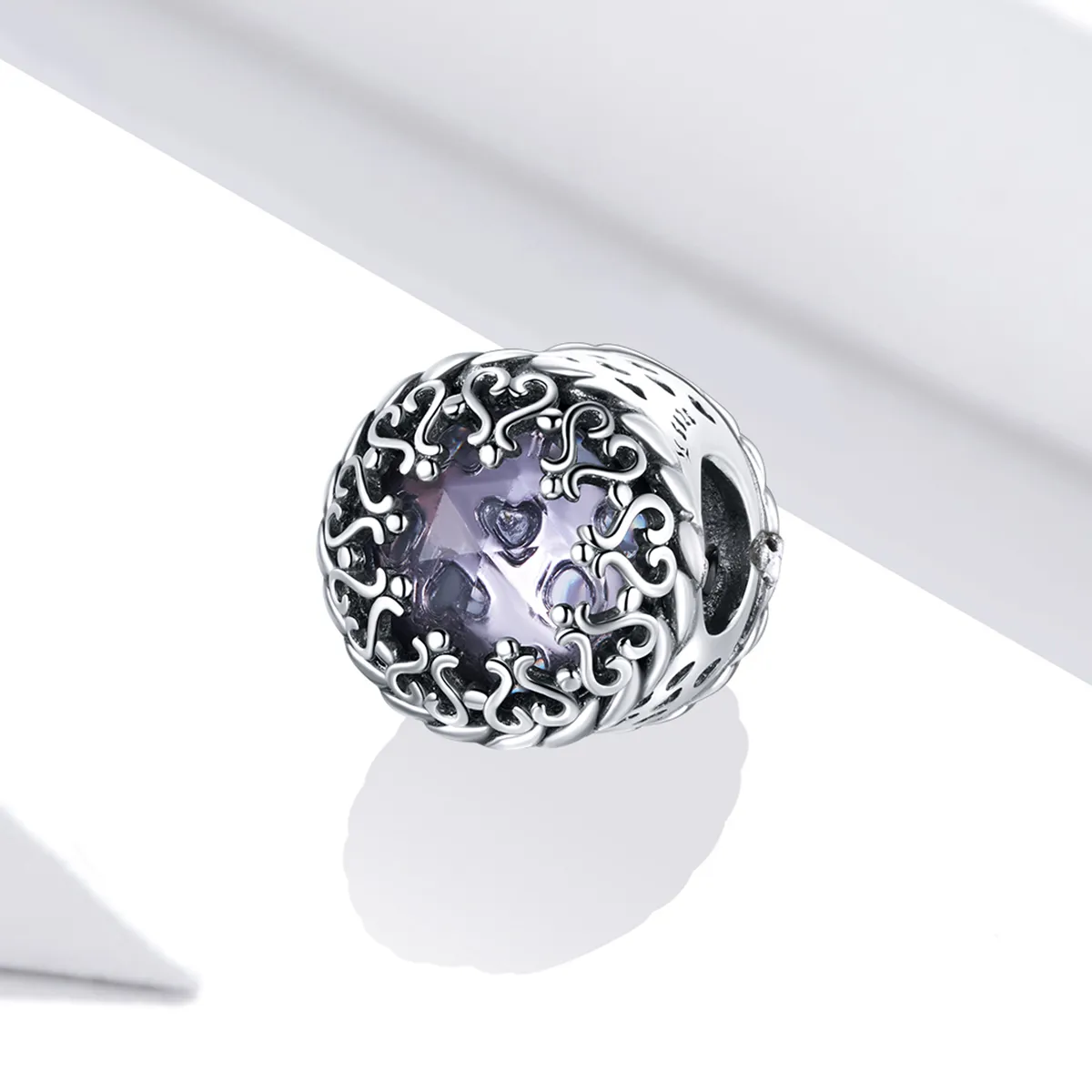 Pandora Style Silver Beauty Lasts Forever Charm - SCC1791