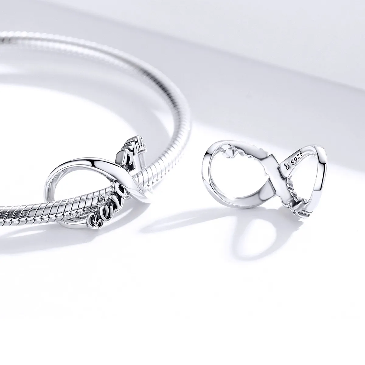 Pandora Style Silver Best Friends Forever Charm - SCC1344