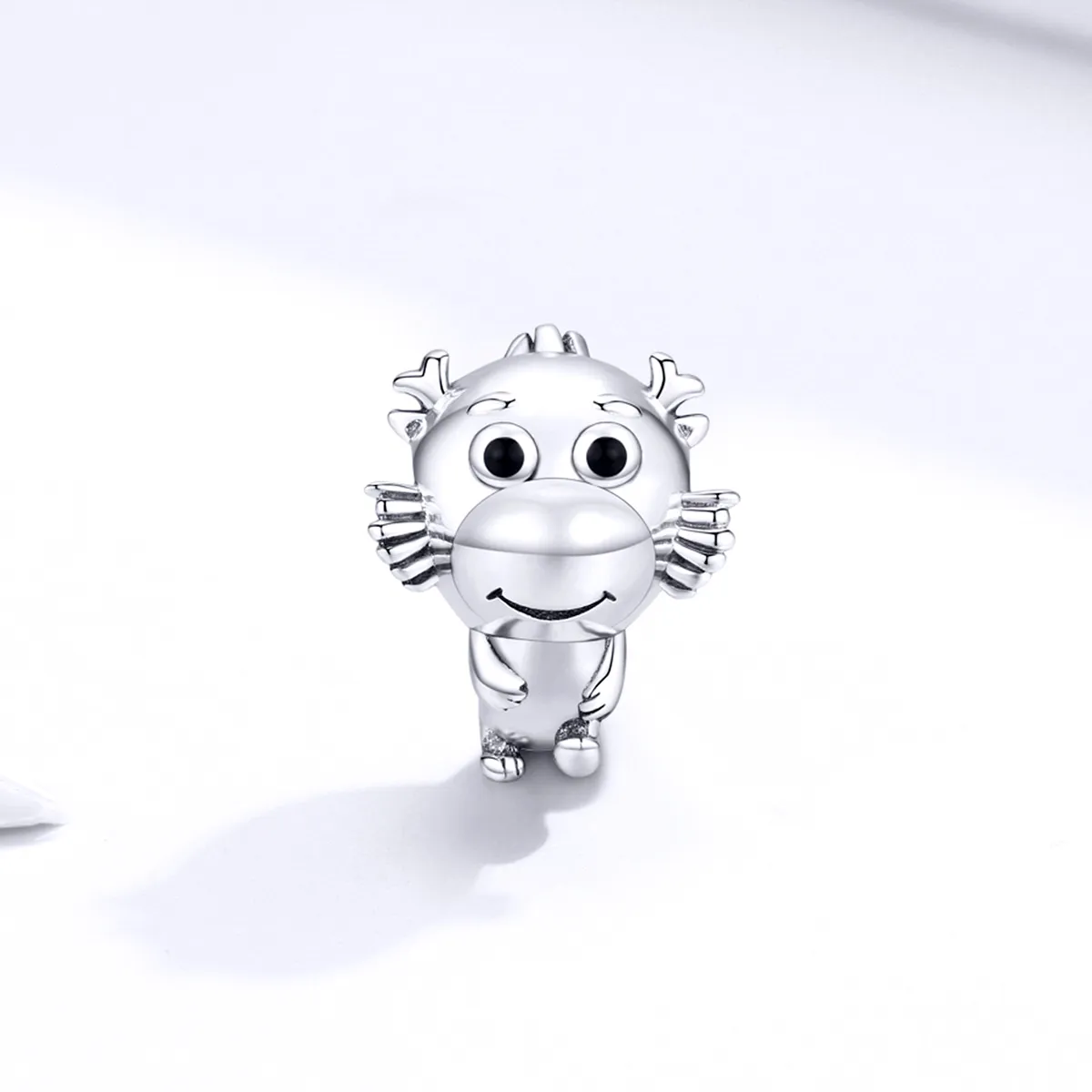 Pandora Style Silver Dragon Baby Charm - SCC1489