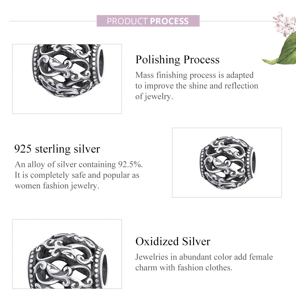 Pandora Style Silver Energy Charm - SCC1830