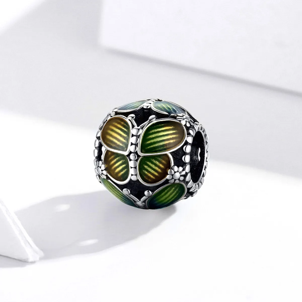 Pandora Style Silver Fantasy Butterflies Charm - SCC1705