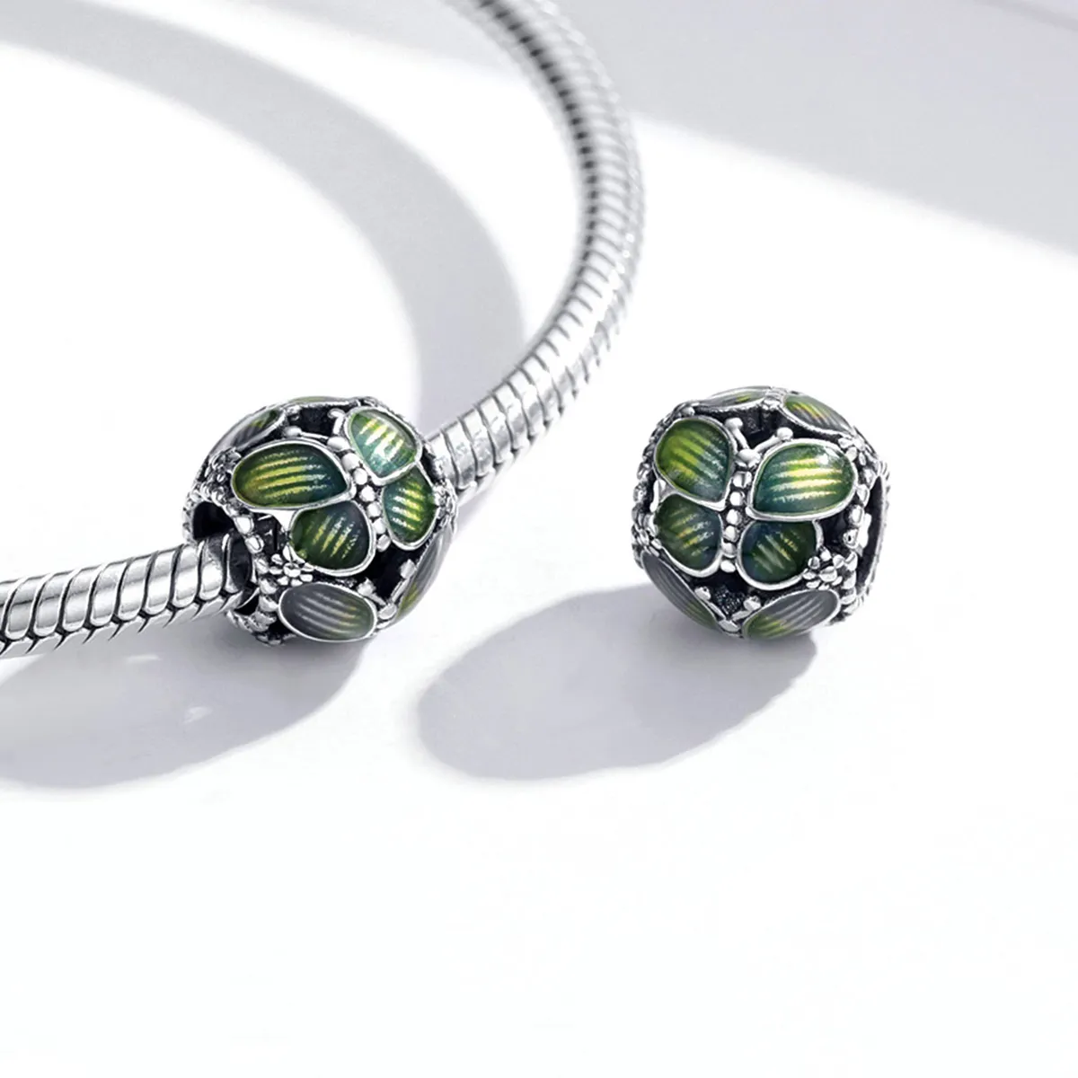 Pandora Style Silver Fantasy Butterflies Charm - SCC1705