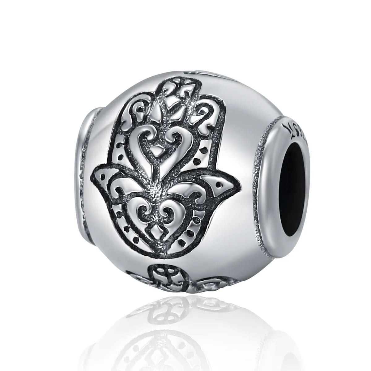 Pandora Style Silver Fatima'S Hand Charm - SCC306