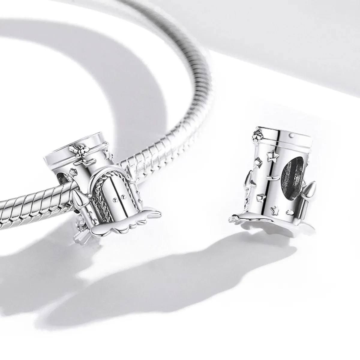 Pandora Style Silver Forest Castle Charm - SCC1866