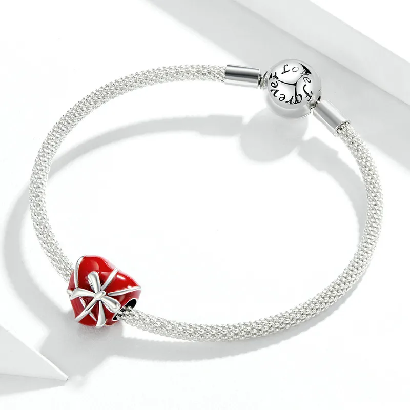 Pandora Style Silver Gift Bag Charm - SCC1637