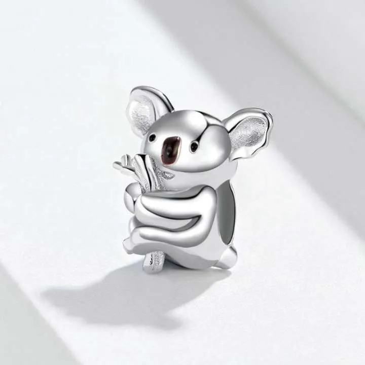 Pandora style silver Koala Bear Charm BSC093