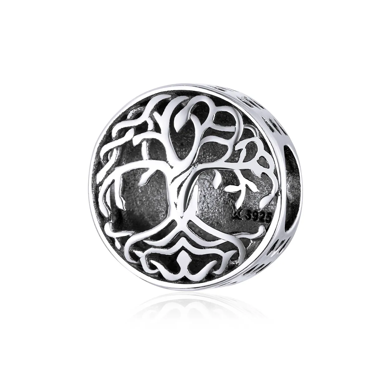 Pandora Style Silver Life Tree Charm - SCC1457