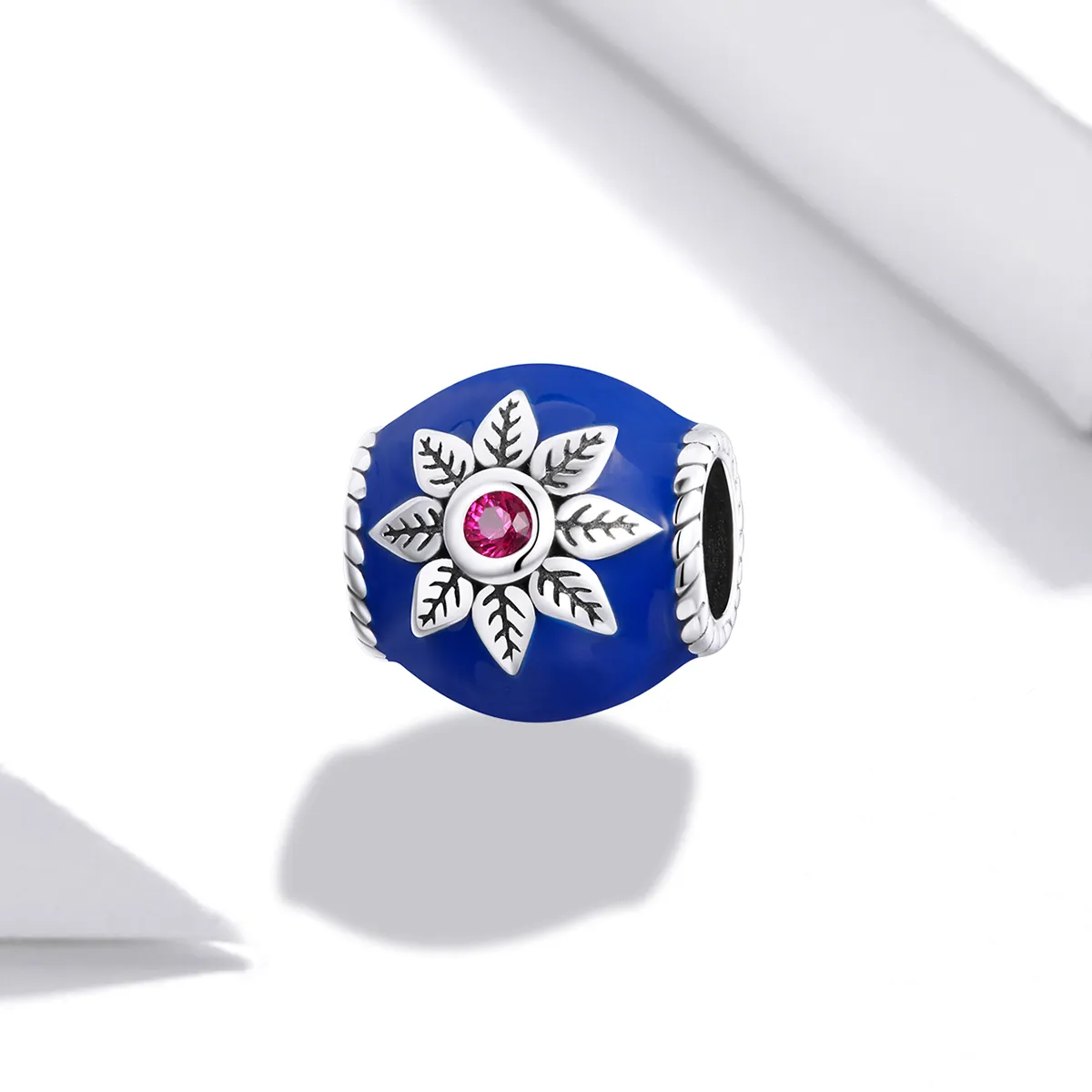 Pandora Style Silver Lotus Charm - SCC1822