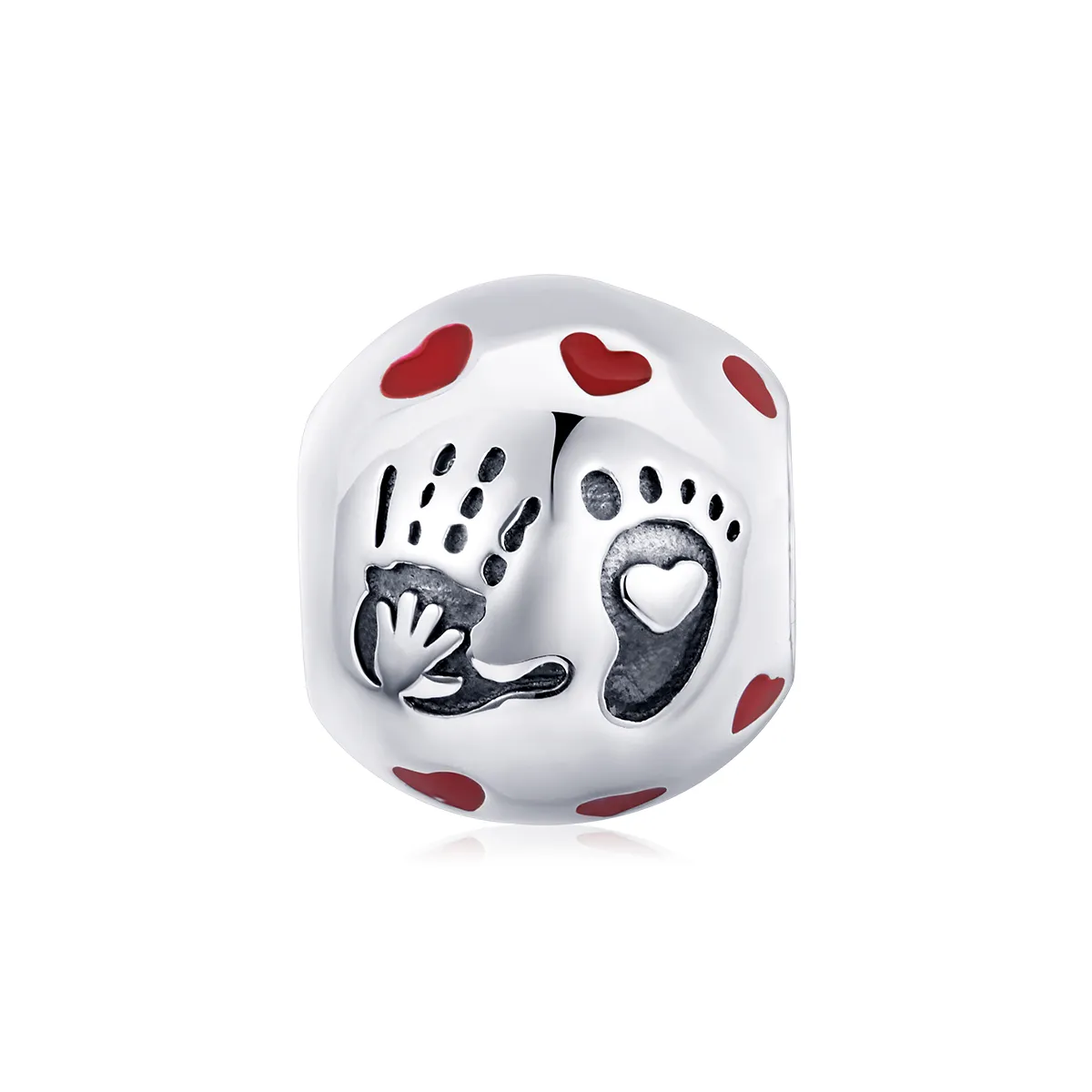 Pandora Style Silver Love In The Palm Charm - SCC1827