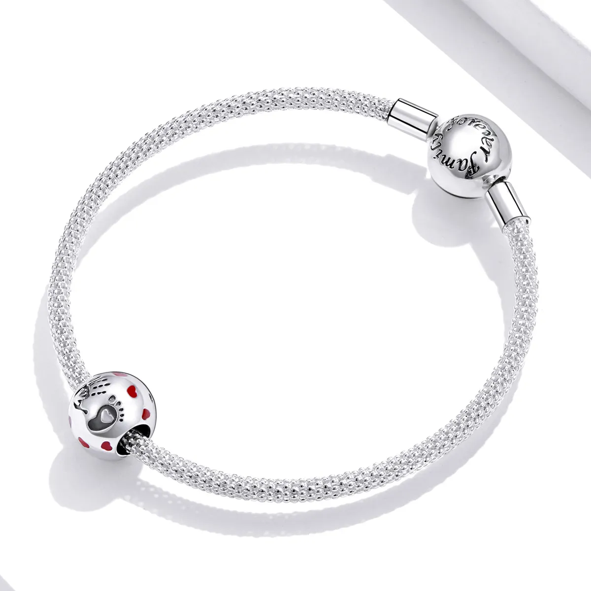 Pandora Style Silver Love In The Palm Charm - SCC1827