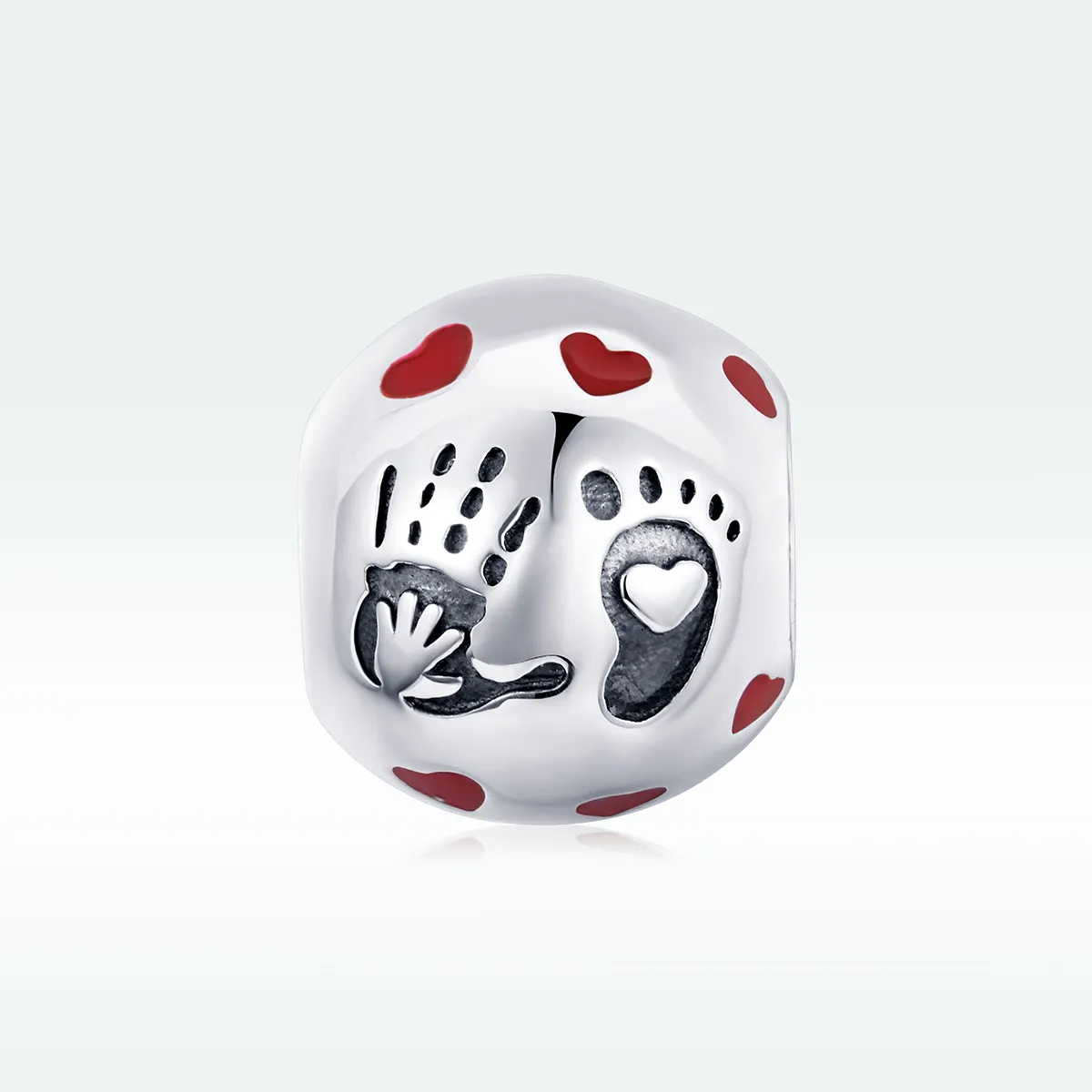 Pandora Style Silver Love In The Palm Charm - SCC1827