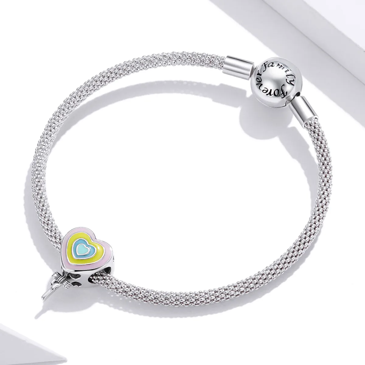 Pandora Style Silver Love Lollipop Charm - SCC1746