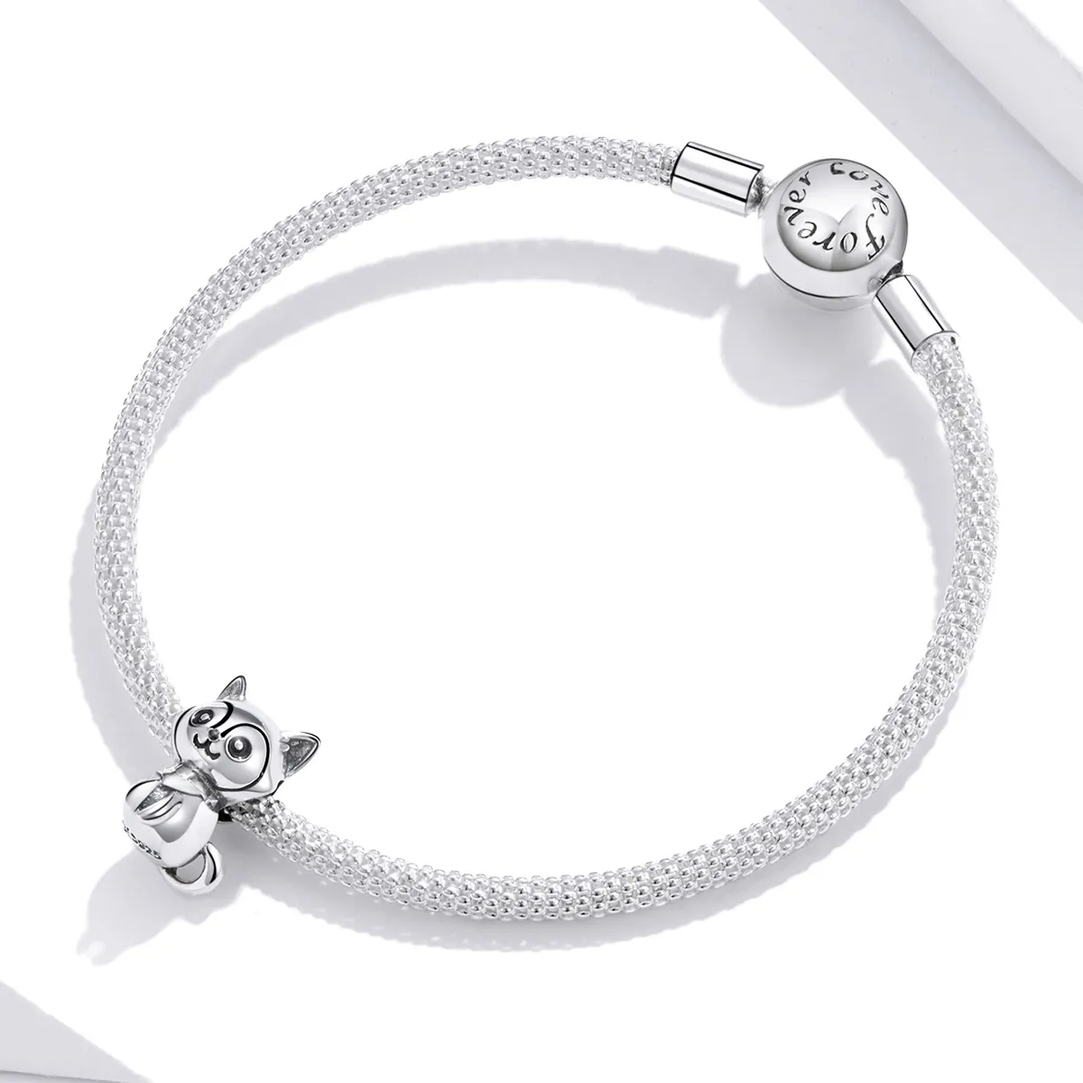 Pandora Style Silver Lovely Dog Charm - SCC1829
