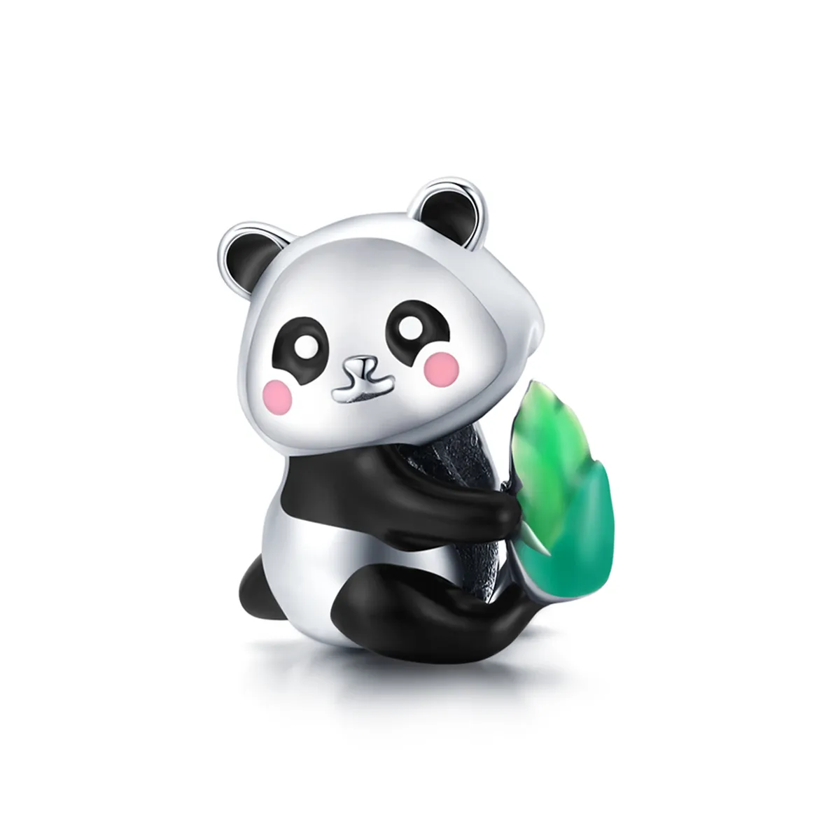 Pandora Style Silver Lovely Panda Cub Charm - SCC1832