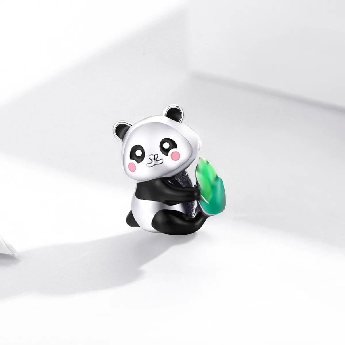 Pandora Style Silver Lovely Panda Cub Charm - SCC1832