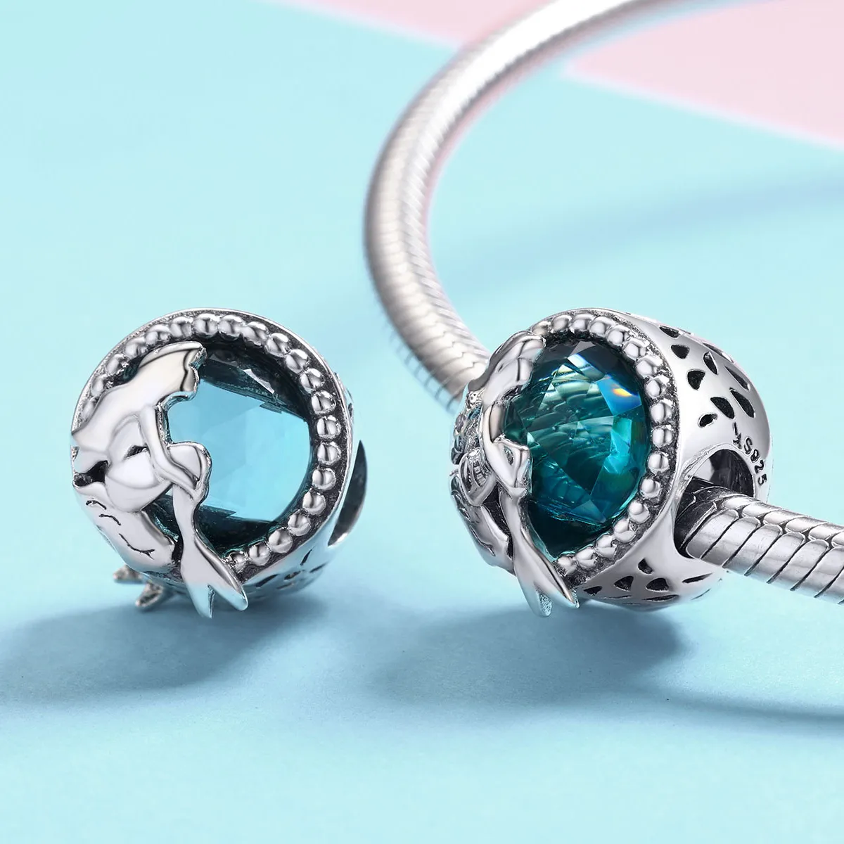 Pandora Style Silver Mermaid'S Missing Charm - SCC894