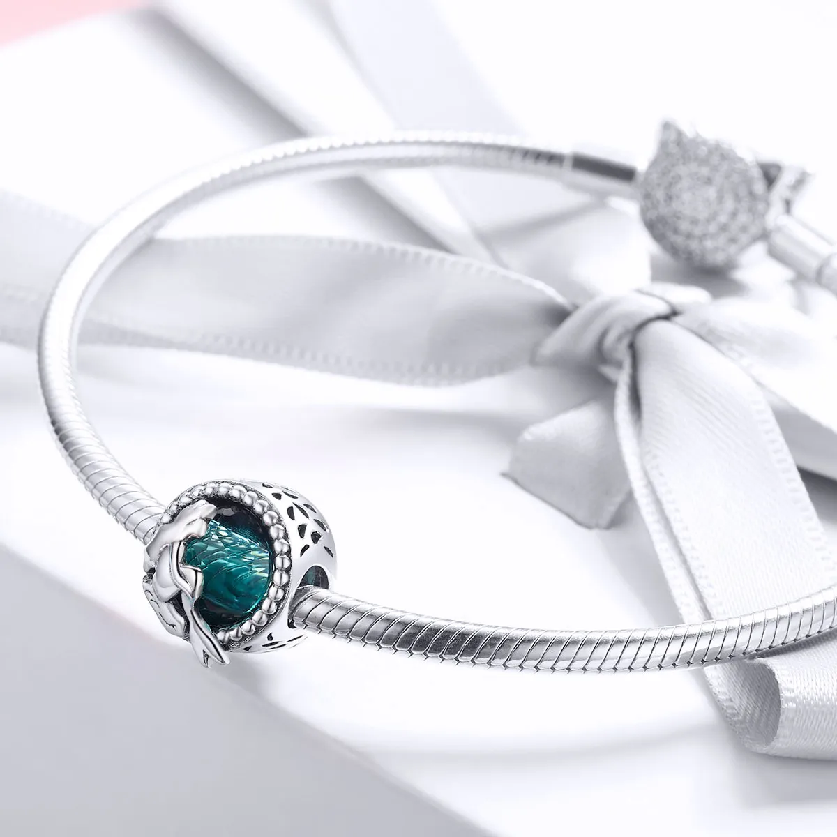 Pandora Style Silver Mermaid'S Missing Charm - SCC894