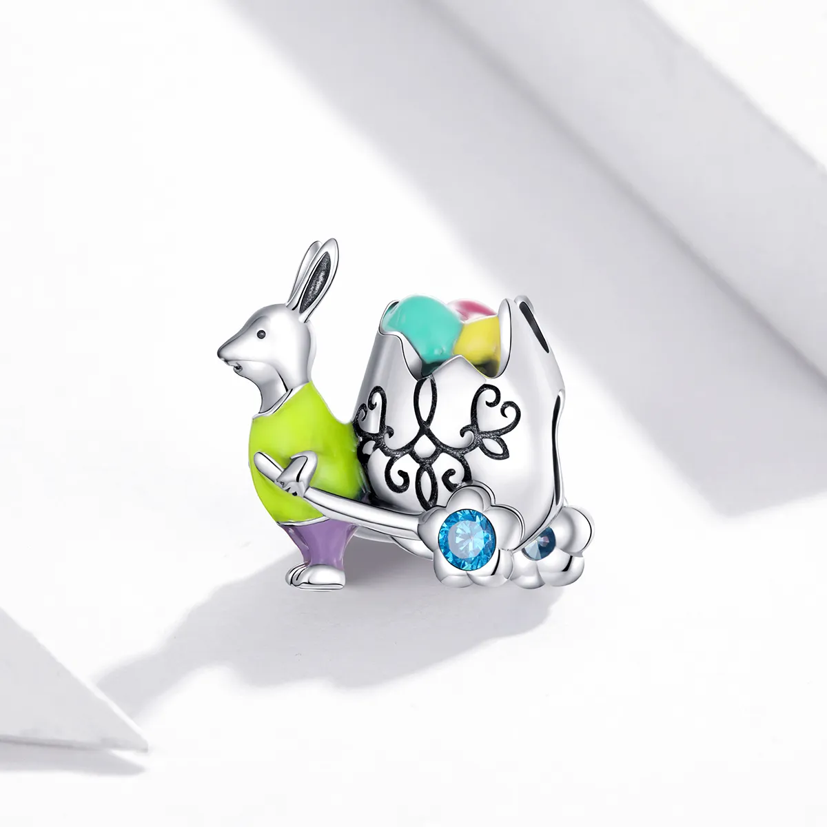 Pandora Style Silver Mr. Rabbit Charm - SCC1755