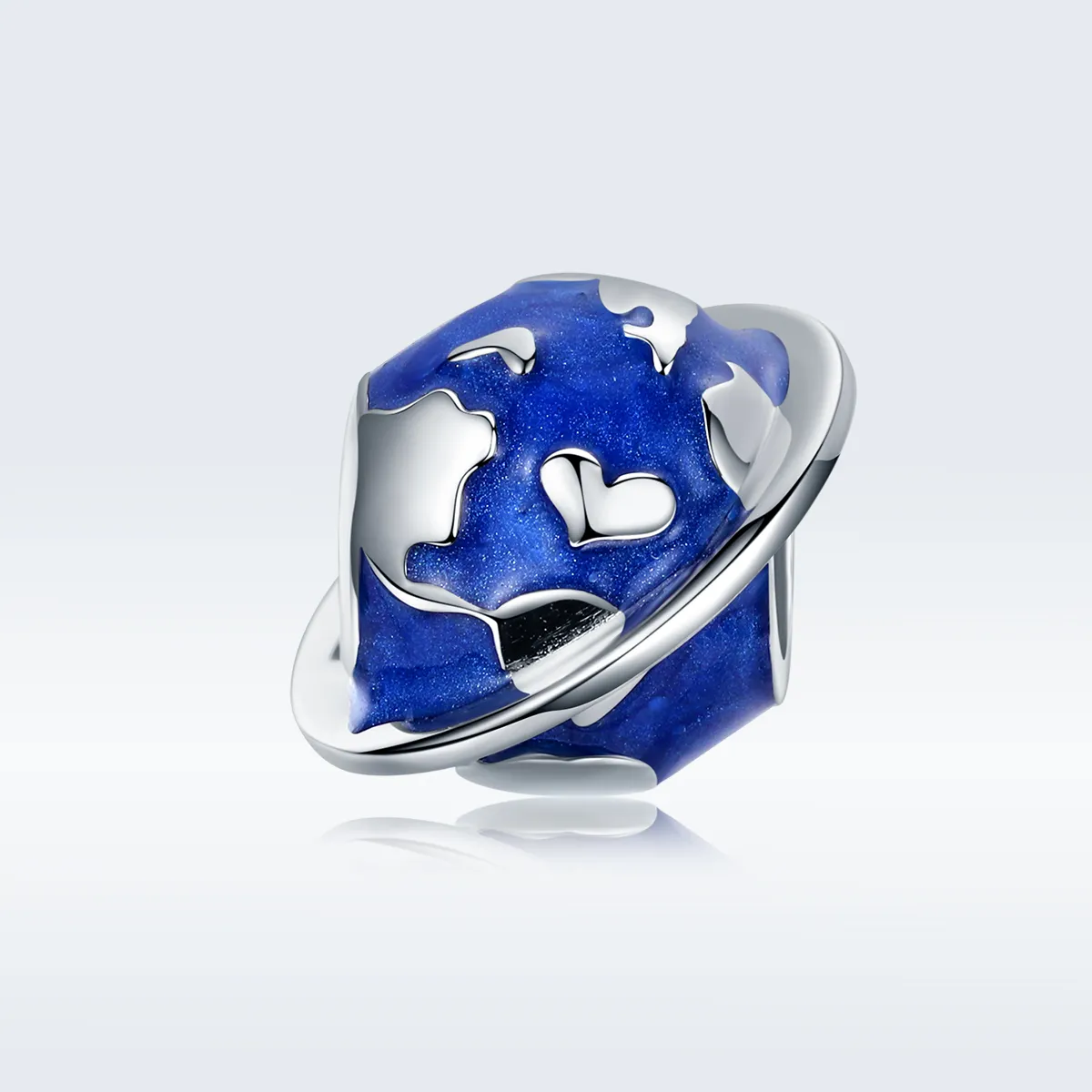 Pandora Style Silver My Amazing Earth Charm - BSC162