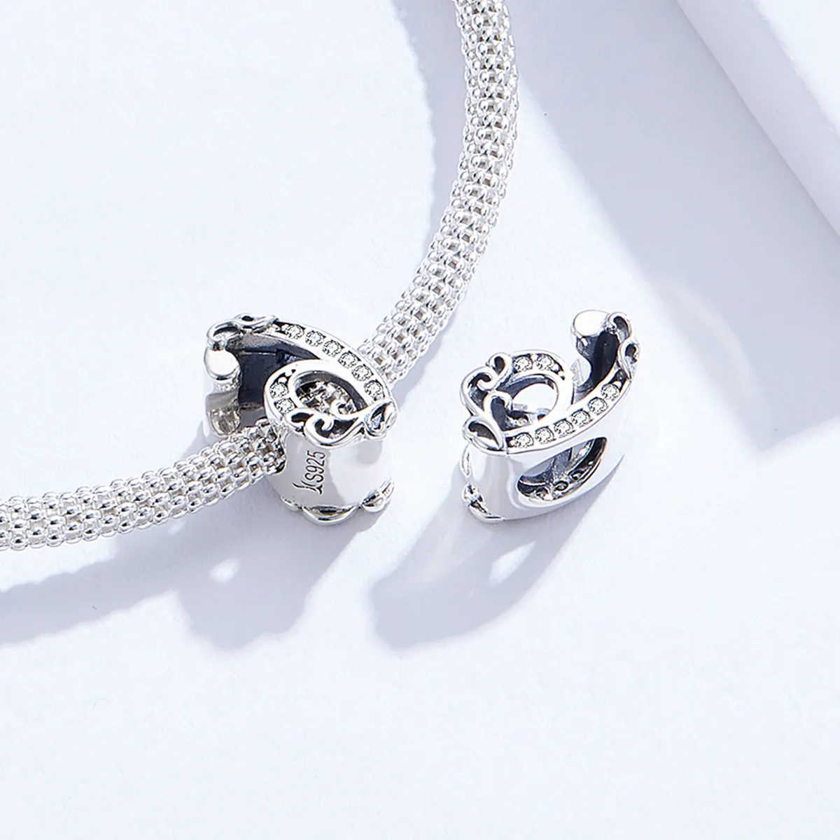 Pandora Style Silver Number 6 Charm - SCC1418-6