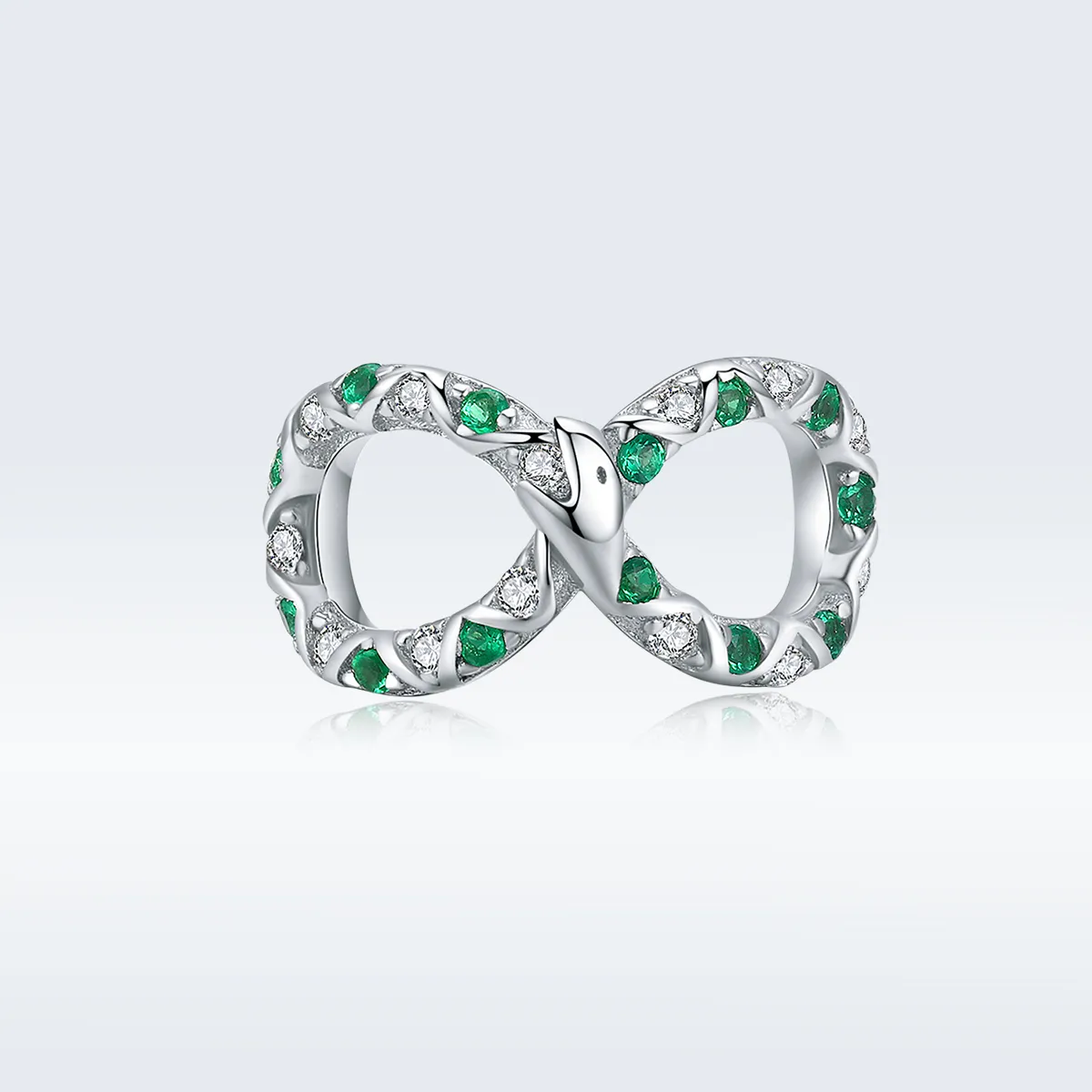 Pandora Style Silver Ouroboros Charm - BSC186