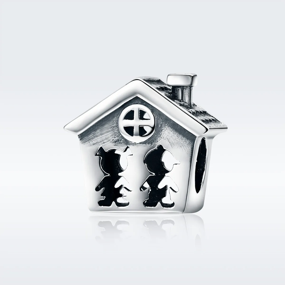Pandora Style Silver Perfect Life With A Loving Home Charm - SCC541