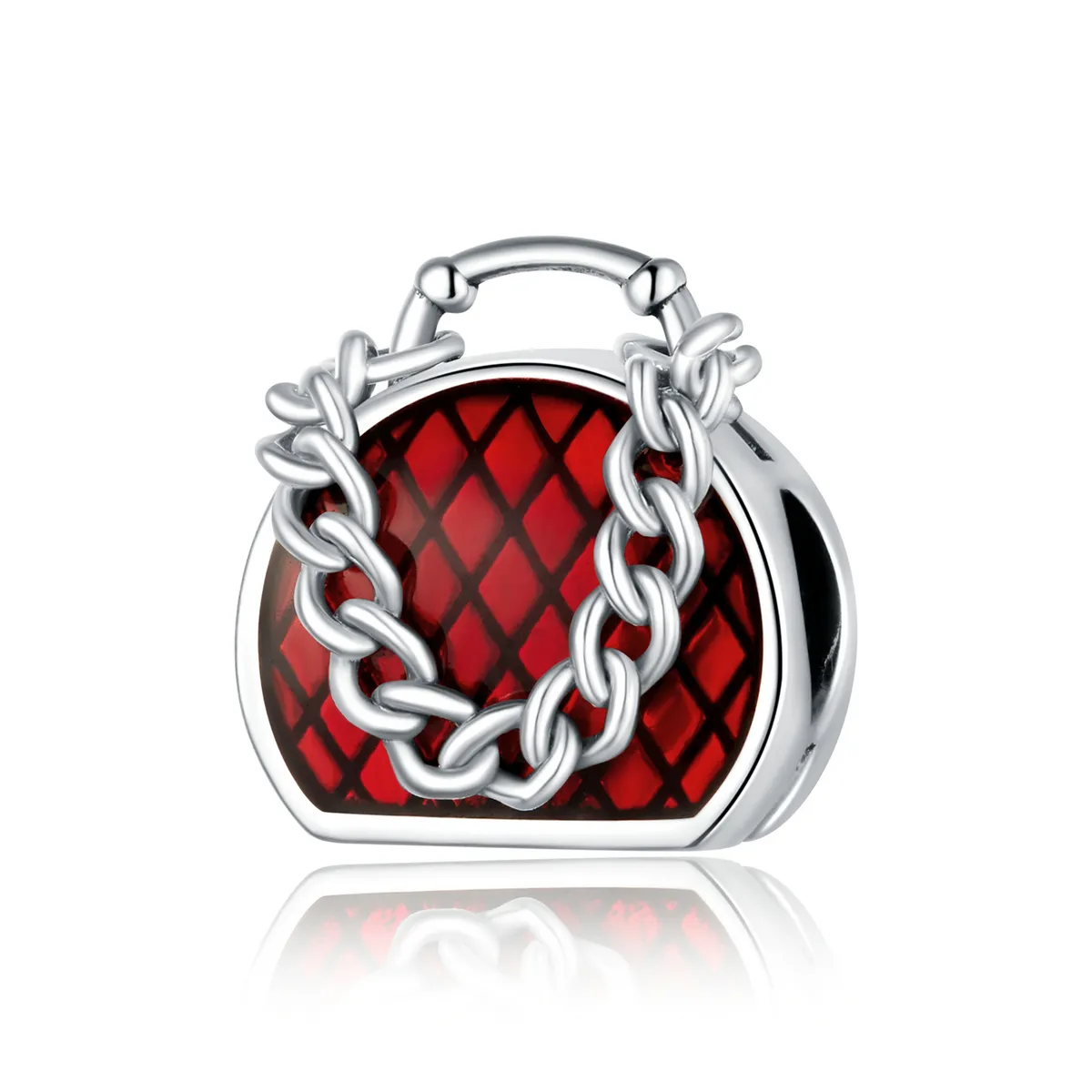 Pandora Style Silver Purse Charm - BSC345