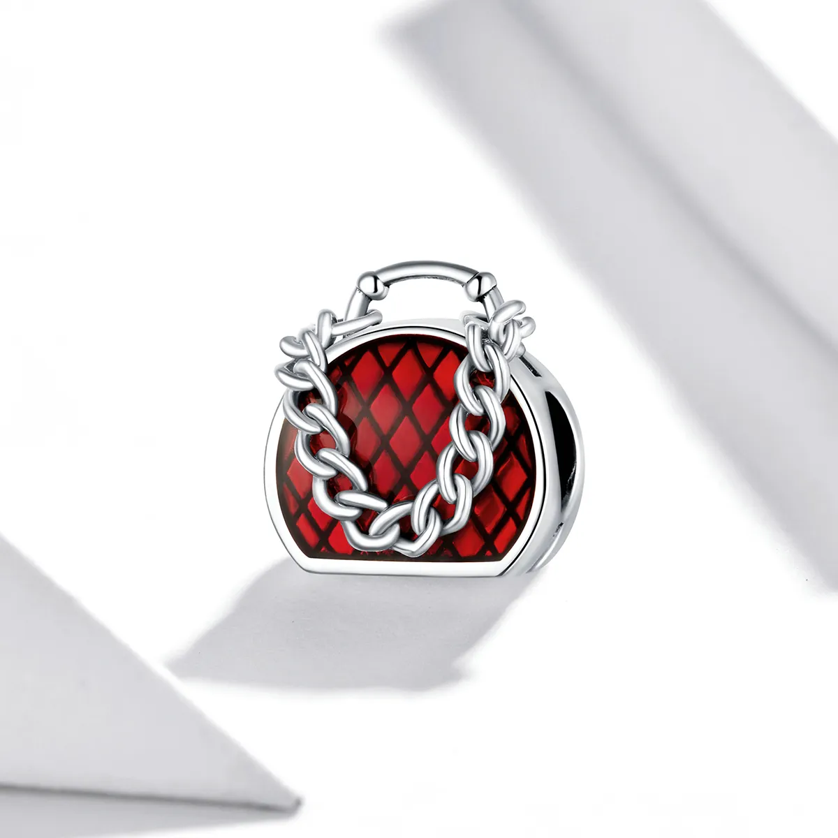 Pandora Style Silver Purse Charm - BSC345