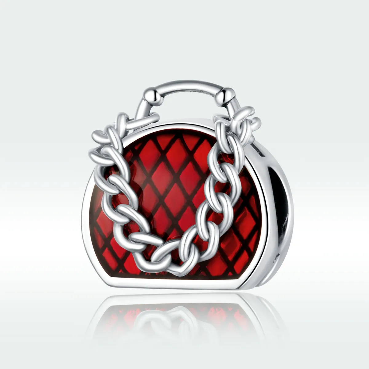 Pandora Style Silver Purse Charm - BSC345