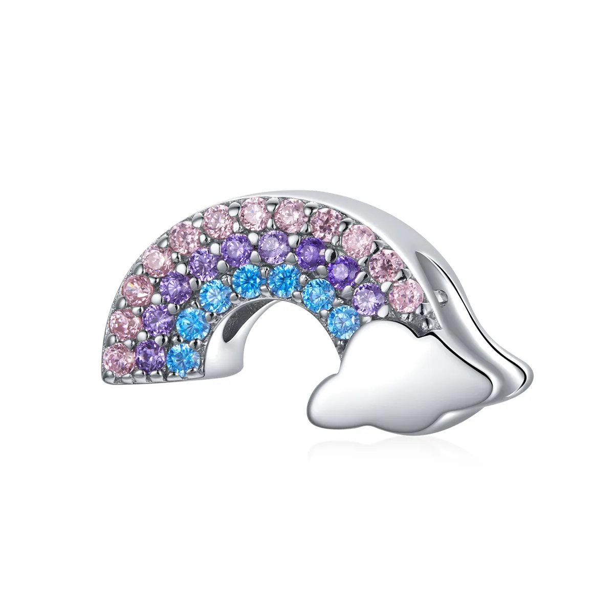 Pandora Style Silver Rainbow Bridge Charm - SCC1788