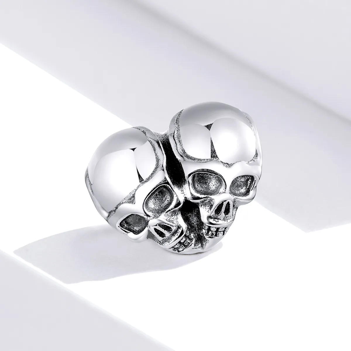 Pandora Style Silver Skulls Charm - SCC1519