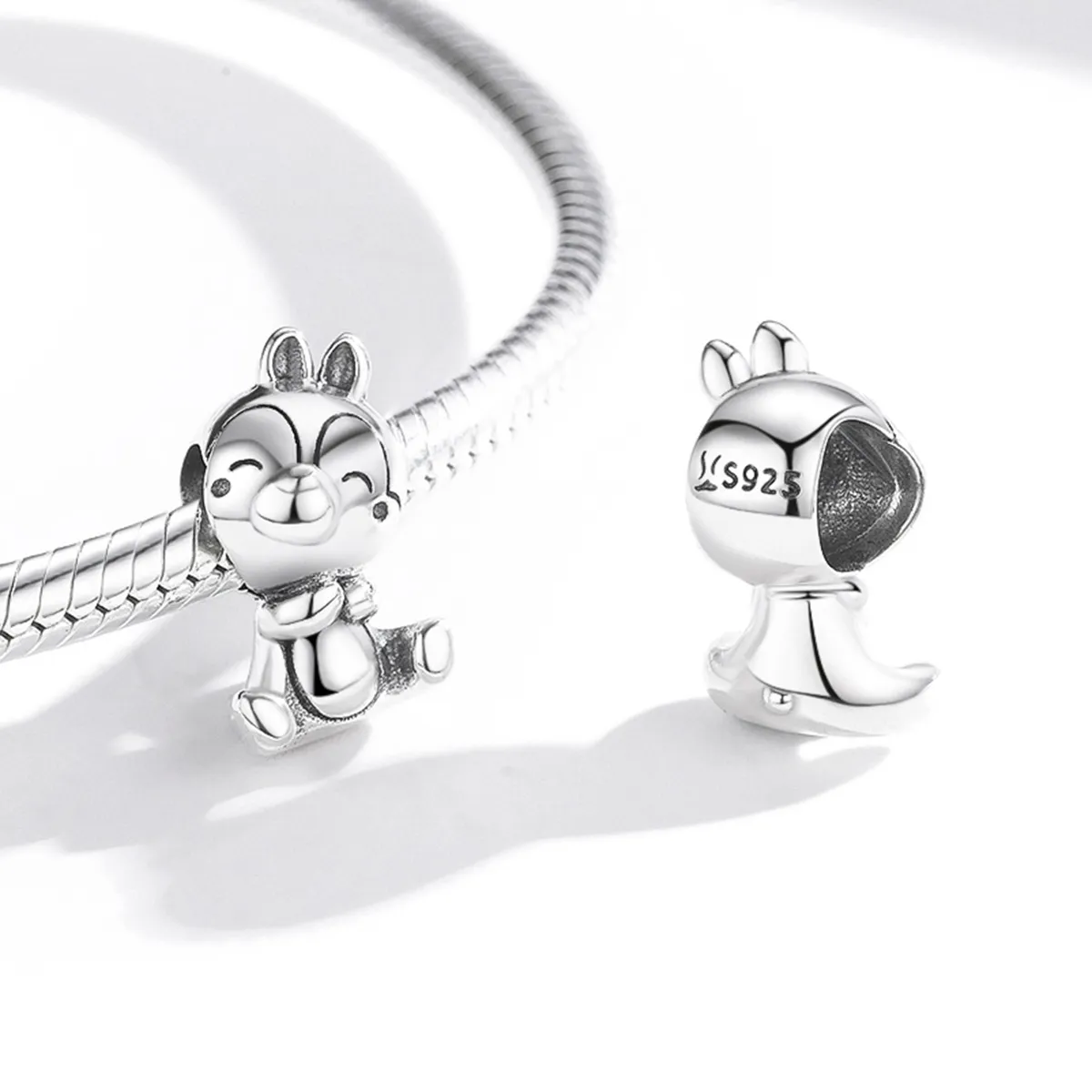 Pandora Style Silver Squirrel Charm - SCC1869
