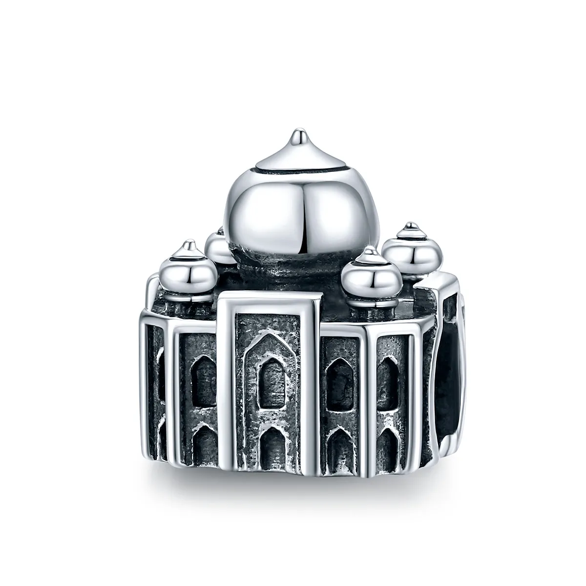 Pandora Style Silver State Taj Mahal Charm - SCC1542